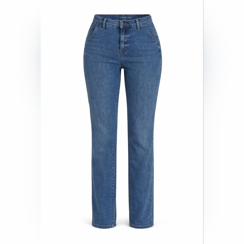 Old Navy Sky-Hi Straight Jeans Women’s Size 4 High Rise Secret Slim Pockets